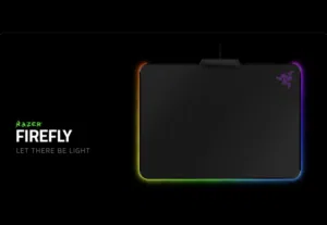 Razer Firefly Hard Gaming Mouse Mat - Chroma ماوس باد ريزر