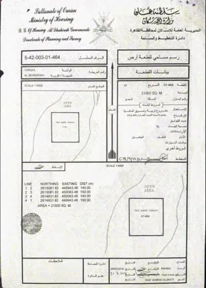 Mixed Use Land for Sale in Al Dhahirah Yunqul