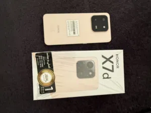 Honor x7d للبيع اخو جديد مستعمل أسبوعين فقط معالج سناب دراجون وذاكرته 256 ورام 8 وخدمات جوجل كامله