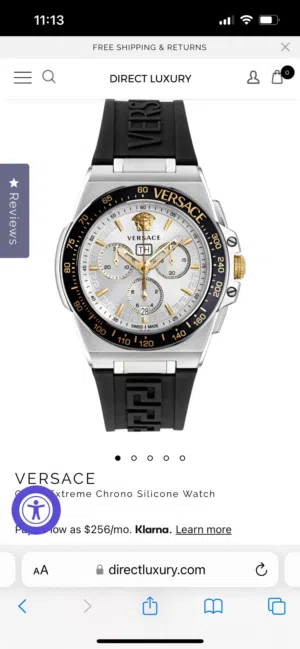 Analog Quartz Versace watches  for sale in Amman