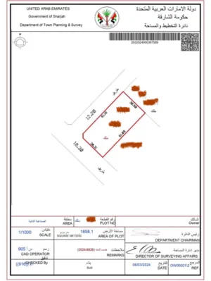 للبيع ارض  زاويه الصناعيه الثانيه مؤجره 380،000 شيك واحد سنوي مساحة 20،000 قدم موقع مميز شارع قار