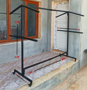 منشرة ملابس قوية مصنوعة من المربع الفارغ 3.5×3.5 سمك 2ملي