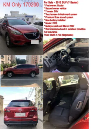 Mazda . CX-9 . 2016 . Used4
