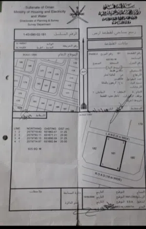 بيع ارض سكنية