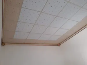 متوفر عمل سقف ثانوي تغليف بلاستك جدار حسب طلب