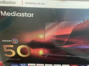 تلفزيون شاشة 50 بوصة ميديا ستارز سمارت شبه جديده