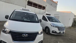 فان H1 مبرد ومجمد لنقل الأغذية جدة - مكة - مدن المملكة ثقة ونظام