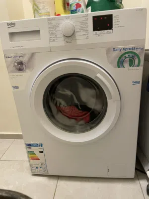 غسالة Beko 7 كغ – A+++ – حالة ممتازة جداً استعمال 3 سنين فقط