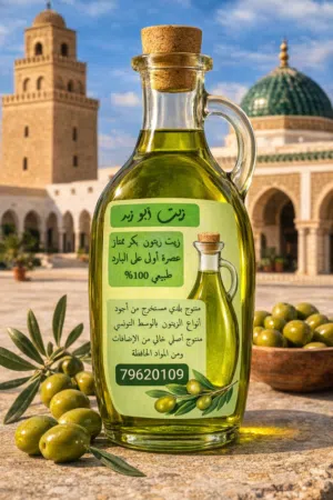 زيت زيتون تونسي بلدي أصلي