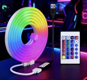 ضوء نيون ليس مستعمل ولكن بدون الكرتون