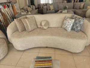 طقم كنب مودرن ملكي منحني - يتسع ل 11 شخص - تصميم تركي فاخر