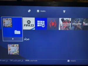 بلاي ستيشن 4 سليم معدل موجود 7 العاب