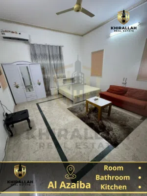 45 m2 Studio Apartments for Rent in Muscat Azaiba