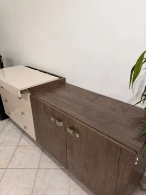 بوفيه قطعتين ملتزقين