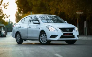 NISSAN SUNNY 2016 BAHRAIN SPEC. White Excellent Condition BEST PRICE 2450