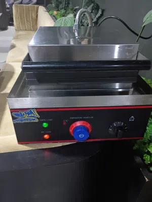 فرصة ماتتعوض بصراحه لأصحاب المطاعم والكافيهات!!! للبيع ماكينة عمل وافل (Lolly Waffle) التجارية.
