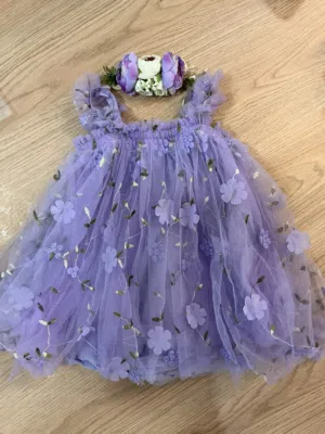 Dress purple