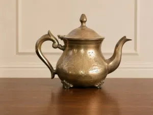 بريق شاي نحاس