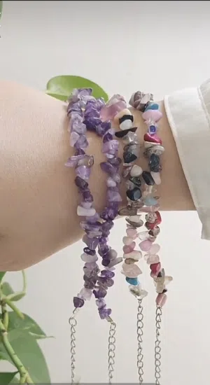 اساور تركية من الاحجار الطبيعية  Bracelet natural stones from turkey