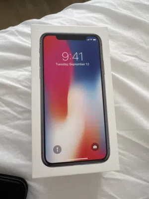 Iphone x space gray 256
