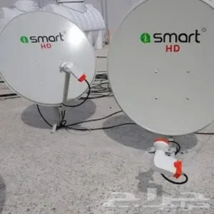 فني دش و تركيب شاشه رسيفرات مكه