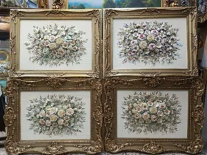 براويز وتحف لوحات مرايا آيات قرآنية للمداخل وغرف النوم والسفرة رسم زيتي طباعه تفصيل والأثاث ستاند