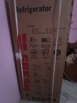 للعرايس أو لو بتجدد  ثلاجة فريش نوفروست 12 قدم جديدة بالكرتونة 18,200ج فقط وفر أكثر من 3500  ألاف!