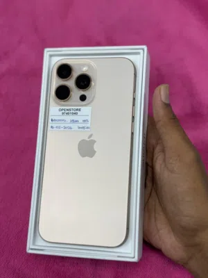 iPhone 16 pro max -256 GB - Awesome and neat phone with box - Apple warranty 16/2/26