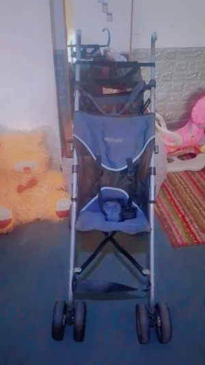عربة أطفال مظلة Master Baby كحلي*