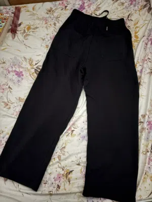 Cotton Black baggy sweatpants
