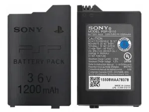 بطارية psp 3000 وكفر شفاف