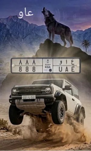 لوحه خصوصي مميزه ع أ و UAE 888