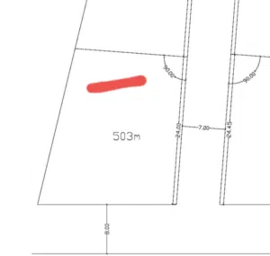 قطعه ارض للبيع مساحه 500 منطقه سكنيه..