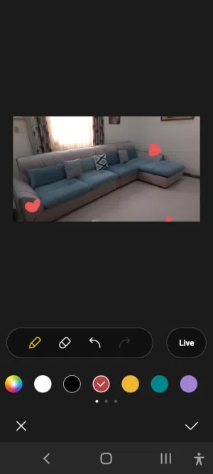 كنب حرف L خشب ممتاز