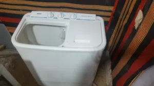غساله ونشافه سانيو نضيف وضمانه صيانه