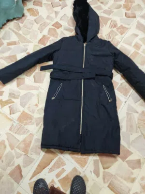 جاكيت معطف ستاتي طويل مقاس 42