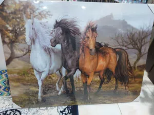 horse wall frame