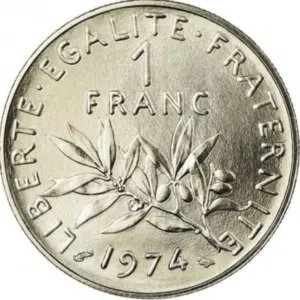1 Franc 1974