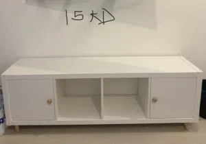 All negotiable to some extent  IKEA KALLAX Shelving Unit (Customized) + Plant + Side Drawer for Sale