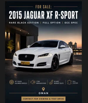 Jaguar XF-RSport 2015 (Oman agent)
