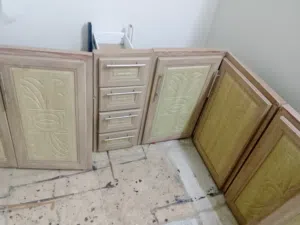 مطبخ المنيوم ارضي للبيع