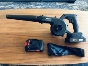 منفاخ توليع الفحم شحن مع بطاريتين