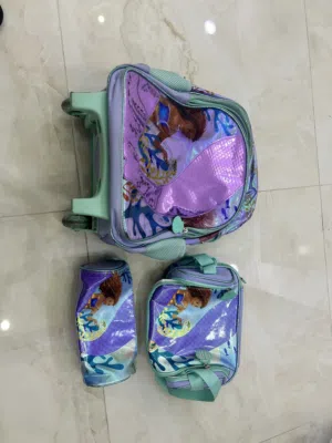 Mermaid backpack suitcase