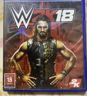 شريط لعبة WWE 2K18 مستعمل نظيف