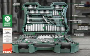 Mannesmann BRUDER Socket Set (215 Pieces)