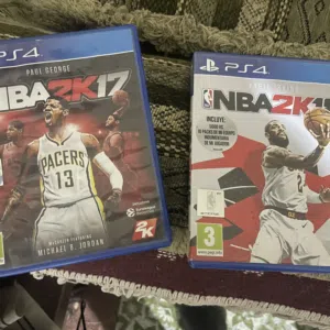سيديات العاب ps4 شغلات فحص   الثنين  الكرة سلة  وفيفا 15 fifa 17 عدد سيديات 4