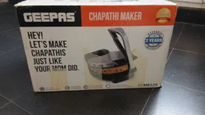 Geepas Chapathi Maker (GCM6125) - Almost New (1 Time Used)