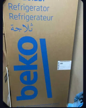 تلاجة Beko 455 لتر جديدة بالكرتونة – ضمان 10 سنين