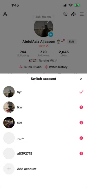 توكحسابات تيك توك للبيع.حسابات تيك توك للبيع.حسابات تيك توك للبيع.ويودجد .KSAوKwو505ومدريد