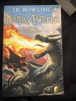 Paper cover goblet of fire Harry Potter no damage